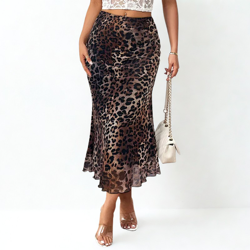 Naya - חצאית מנומרת דגם